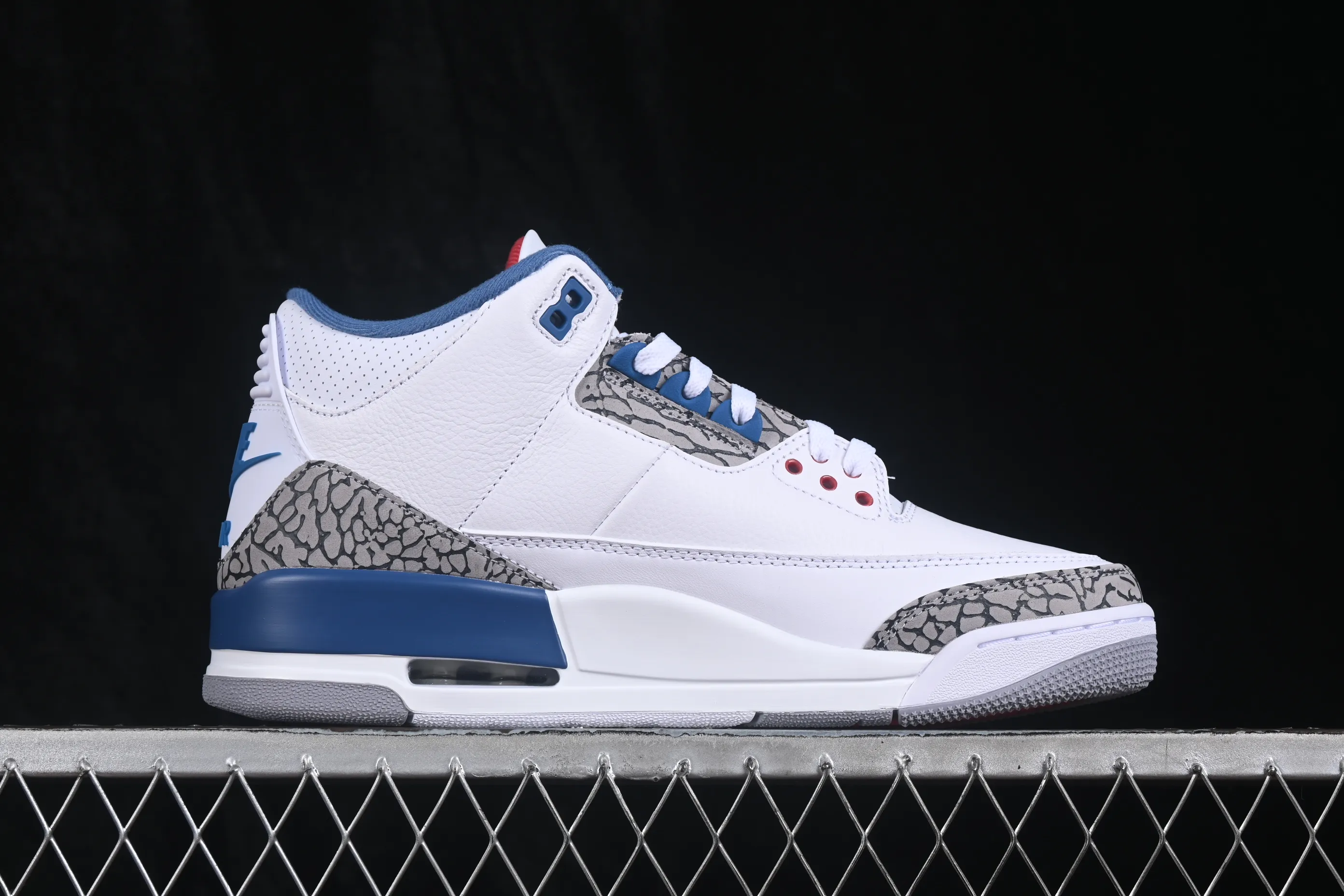 All categories Air Jordan Jordan series basketball shoes Air Jordan 3 GX foreign trade version Air Jordan 3 Retro "True Blue" AJ3 Joe 3 true blue color IF4396-104